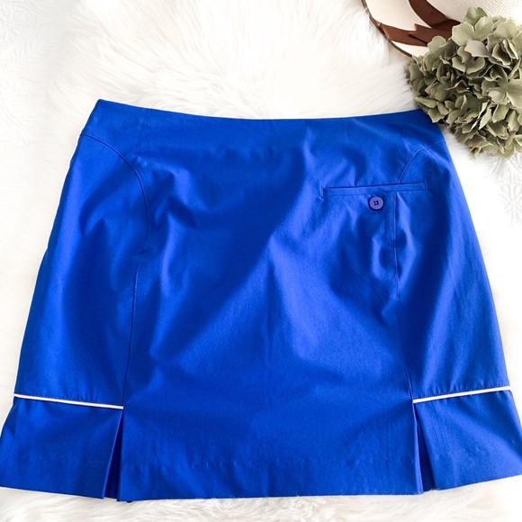 NWTExcellence & Performance By EP Pro Royal Blue Top Size Large / Skort Size 8 - Picture 10 of 16